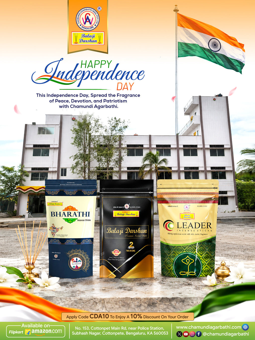 Independence Day 2026: Celebrate Freedom with the Fragrance of Peace & Devotion