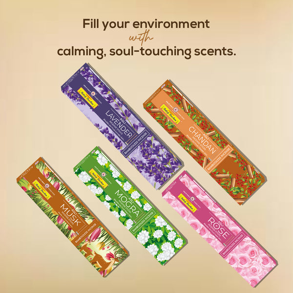 Bambooless Incense Sticks Combo Pack of 5