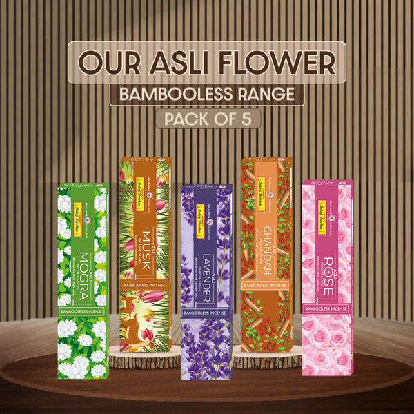 Bambooless Incense Sticks Combo Pack of 5