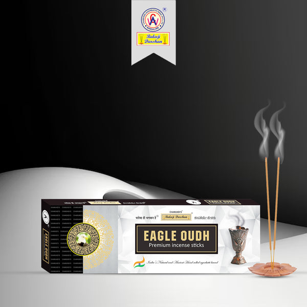 EAGLE OUDH - NATURAL HAND ROLLED PURE HALMADDI AGARBATHI