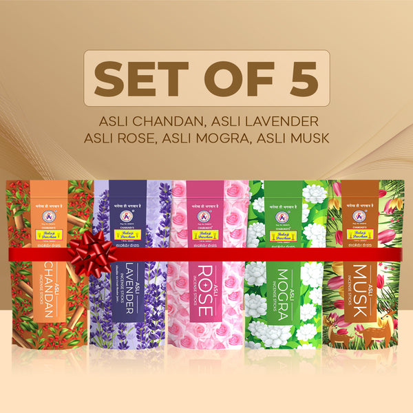 BALAJI DARSHAN - ASLI SERIES TOP PREMIUM COMBO - 5 VARIETY PACK