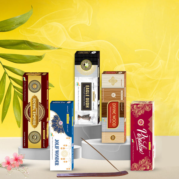 BALAJI DARSHAN - PREMIUM INCENSE STICKS - LUXURY COMBO