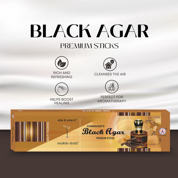 Black Agar Box Packing