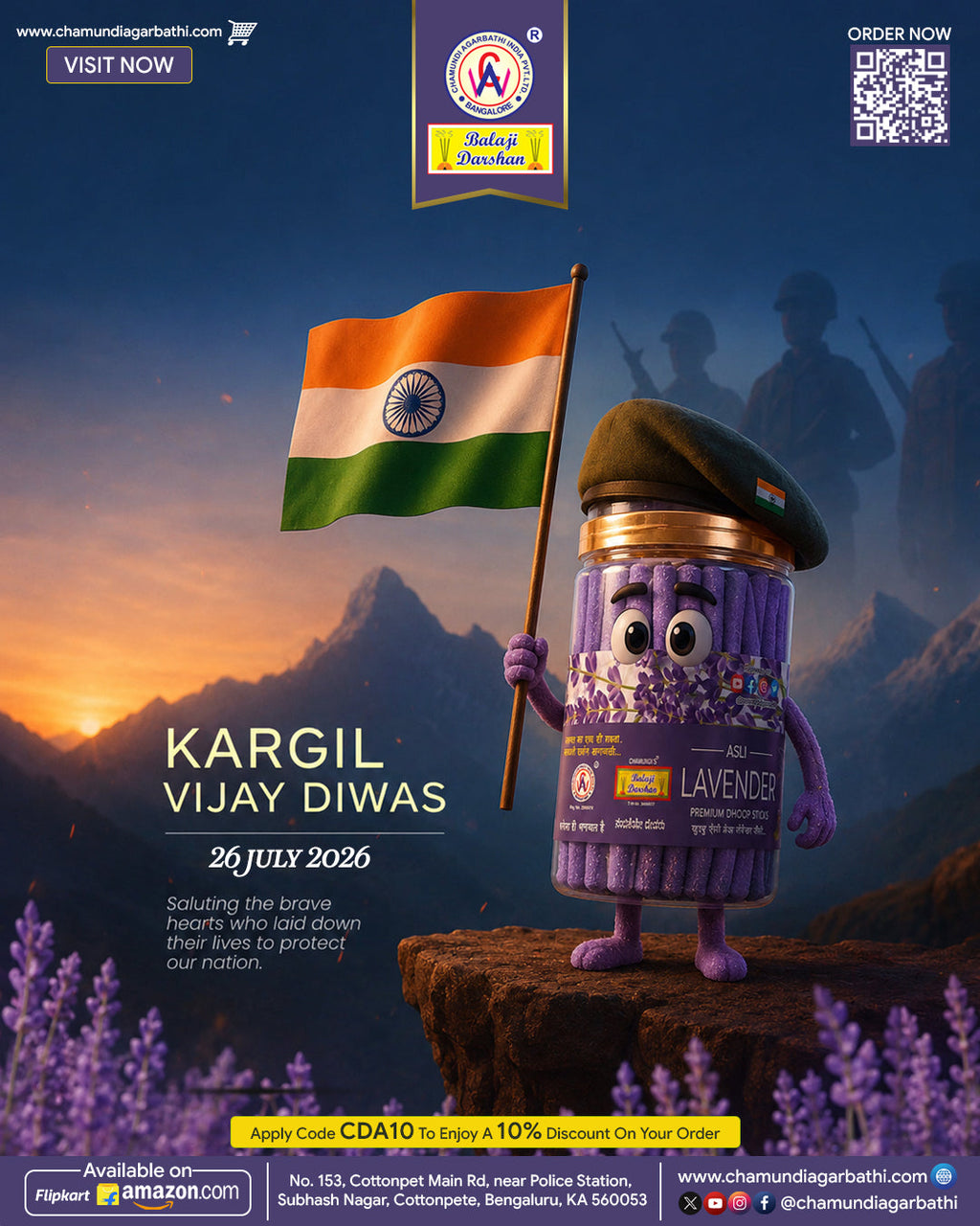 Kargil Vijay Diwas: A Fragrance of Remembrance That Never Fades