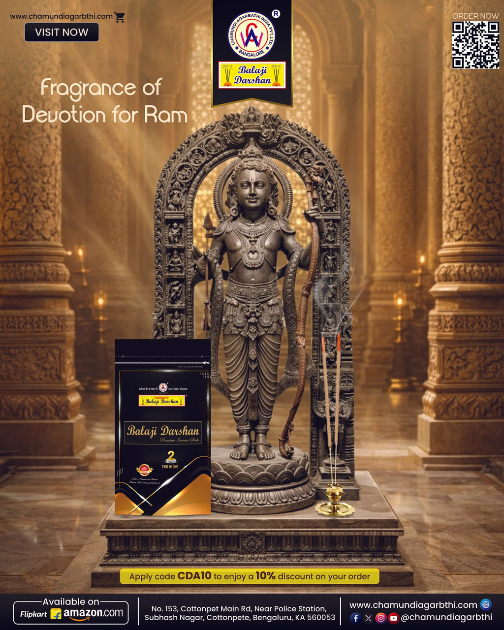 Ram Navami: Celebrate the Birth of Lord Rama with Divine Fragrance and Devotion