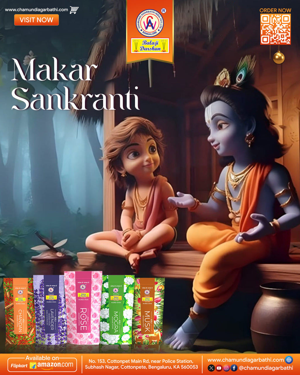 Makar Sankranti 2026: Significance, Rituals, and the Divine Fragrance of Agarbatti