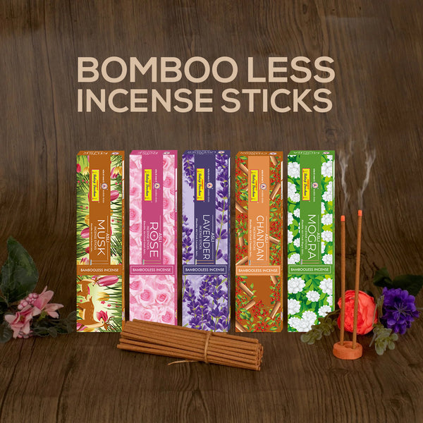 Bambooless Incense Sticks Combo Pack of 5