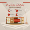 DIVINE WOODS - NATURAL HAND ROLLED PURE HALMADDI AGARBATHI