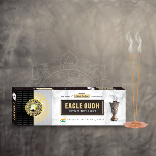 EAGLE OUDH - NATURAL HAND ROLLED PURE HALMADDI AGARBATHI