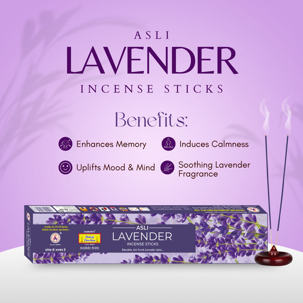Asli Lavender With Match Box Free