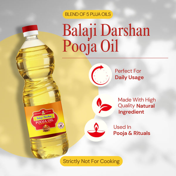 Pooja Oil for Diya & Daily Puja | Pure & Traditional – Chamundi Agarbathi