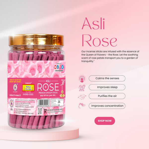 Balaji Darshan - Asli Rose Colour Cones