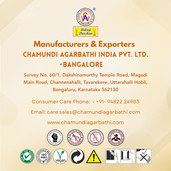 Balaji Darshan - Asli Musk Colour Cones